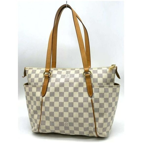 100% Authentic LOUIS VUITTON Damier Azur Totally PM Shoulder Bag - Picture 3 of 16